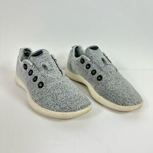 AllBirds Men’s Wool Runners Gray Black Size 8 *NO Shoe Laces